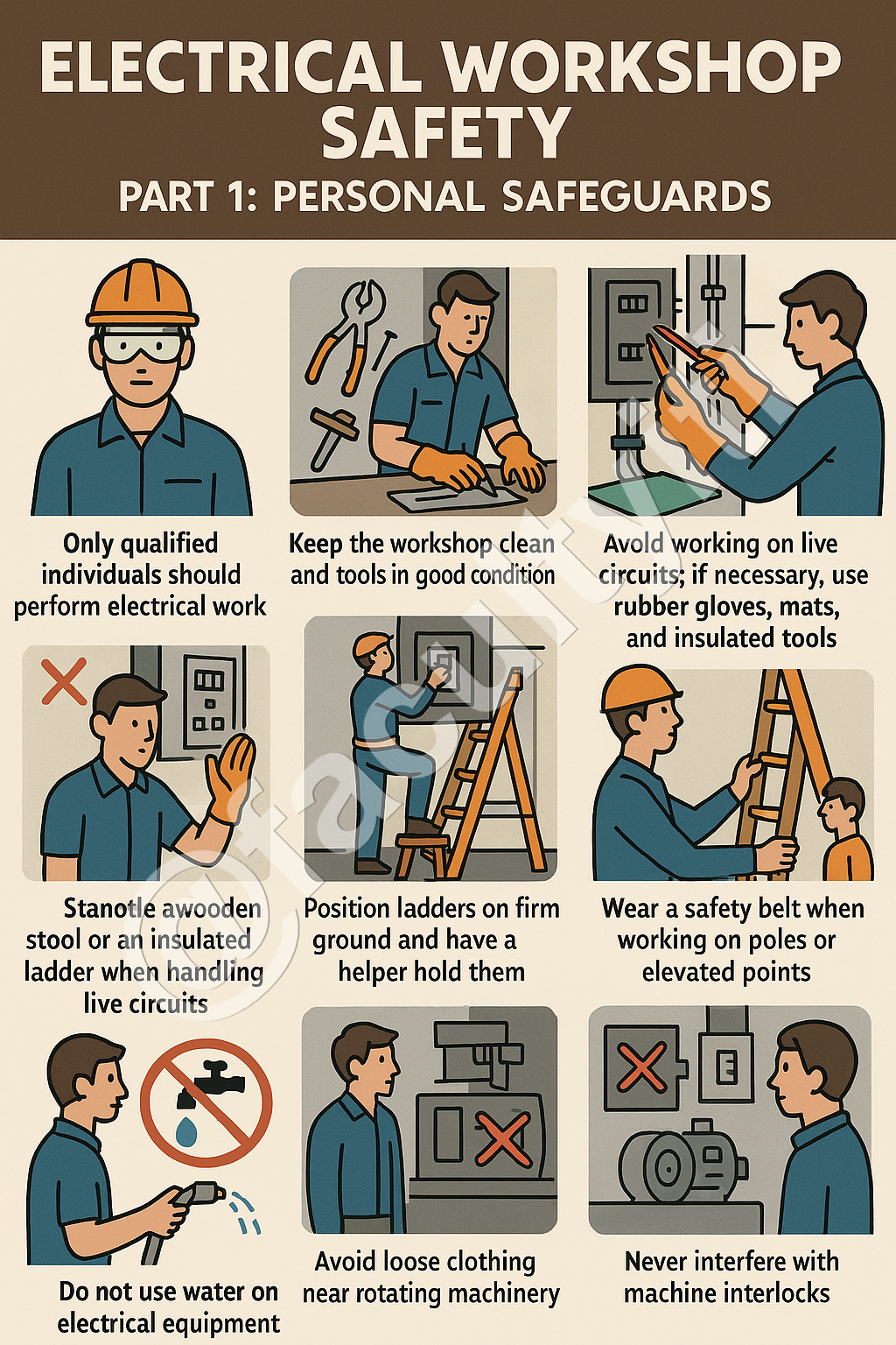Electrical Workshop Safety for Personal Safeguards