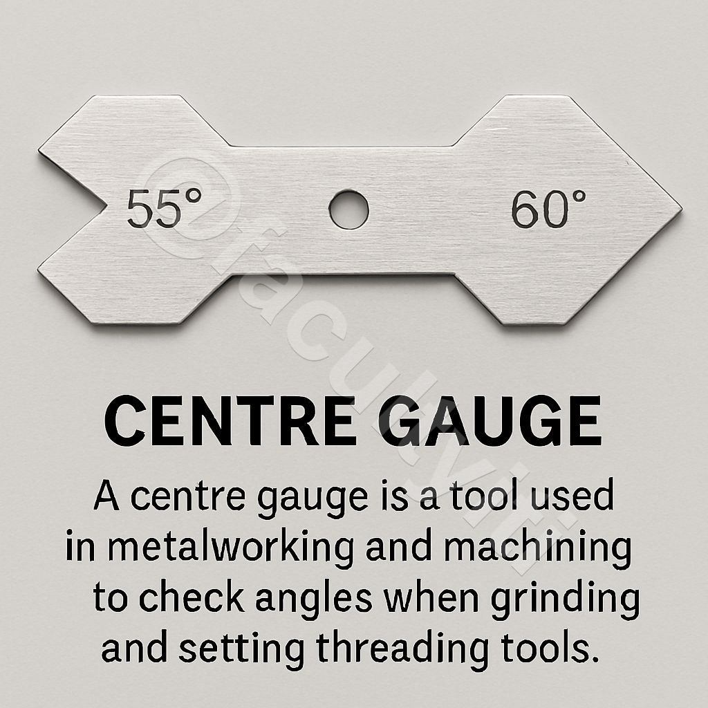 Definition of Fishtail Gauge - Centre Gauge